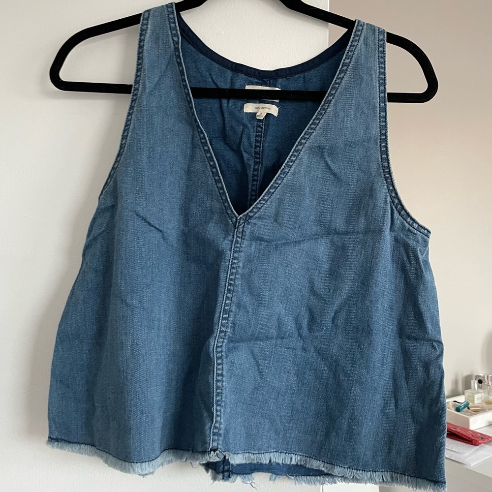 Blue Denim Tank